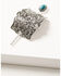 Image #2 - Shyanne Women's American Heritage Stamped Silver Ponytail Hair Pin, Silver, hi-res