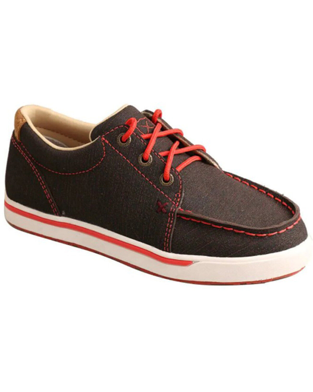 Image #1 - Twisted X Kid's Casual Kicks, Black, hi-res