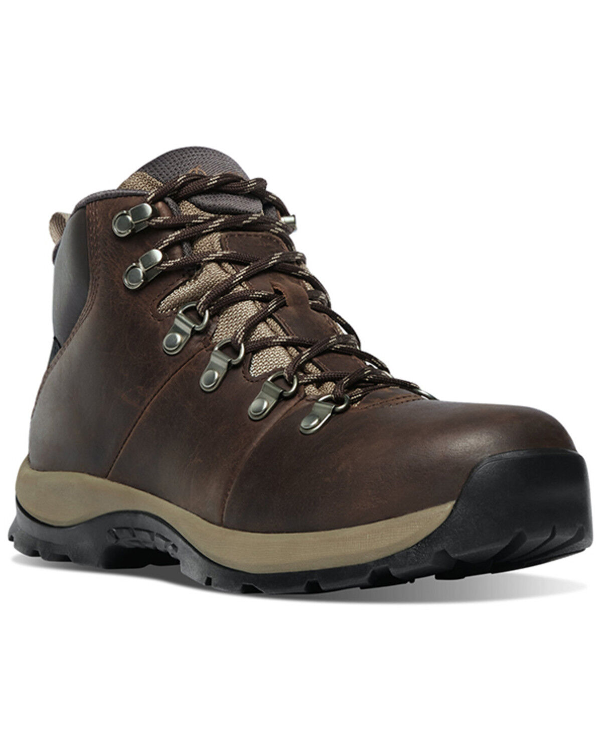 Image #1 - Danner Women's Sandy Ridge Waterproof Work Boots - Soft Toe, Brown, hi-res