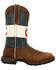 Image #2 - Durango Men's Colorado Flag Performance Western Boots - Square Toe, Brown, hi-res