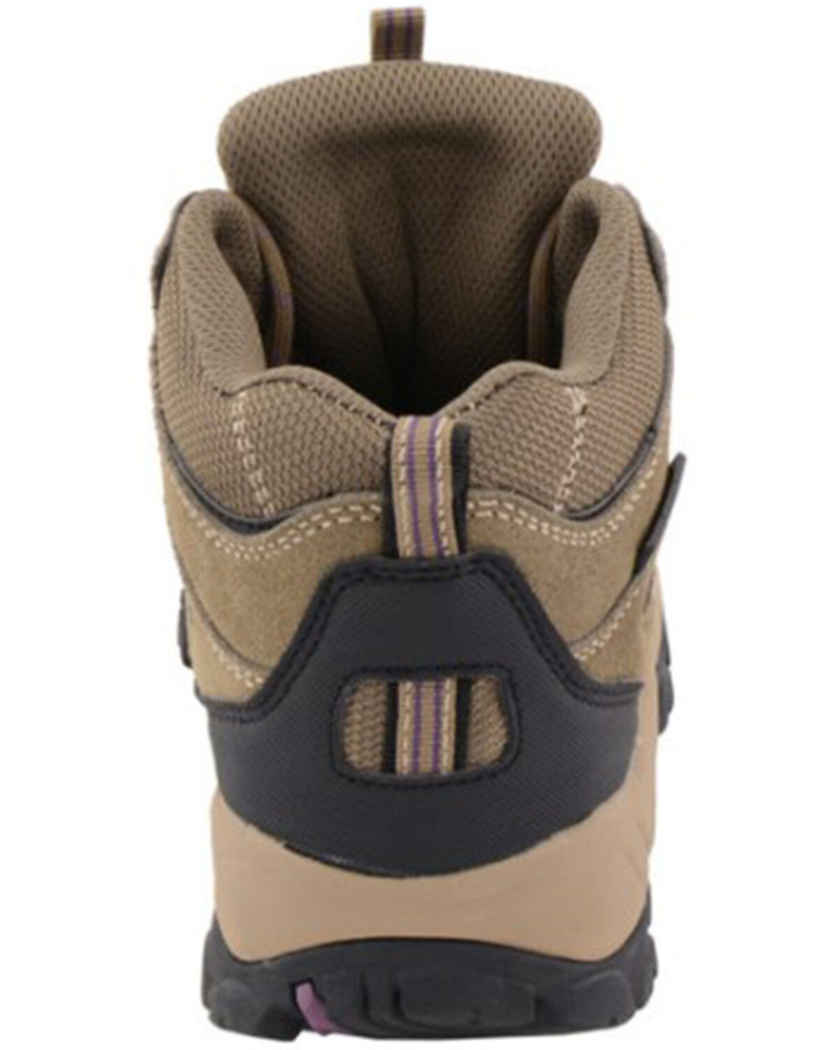 Image #4 - Milwaukee Leather Women's Waterproof Hiking Boots - Round Toe, Brown, hi-res