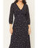 Image #3 - Idyllwind Women's Partner DItsy Floral Print Long Sleeve Midi Dress, Indigo, hi-res