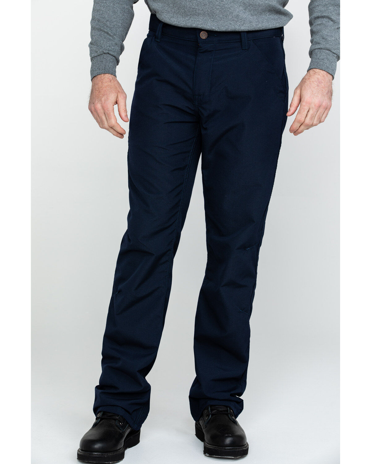 Ariat Men's FR M4 Duralight Ripstop Work Pants, Navy, hi-res