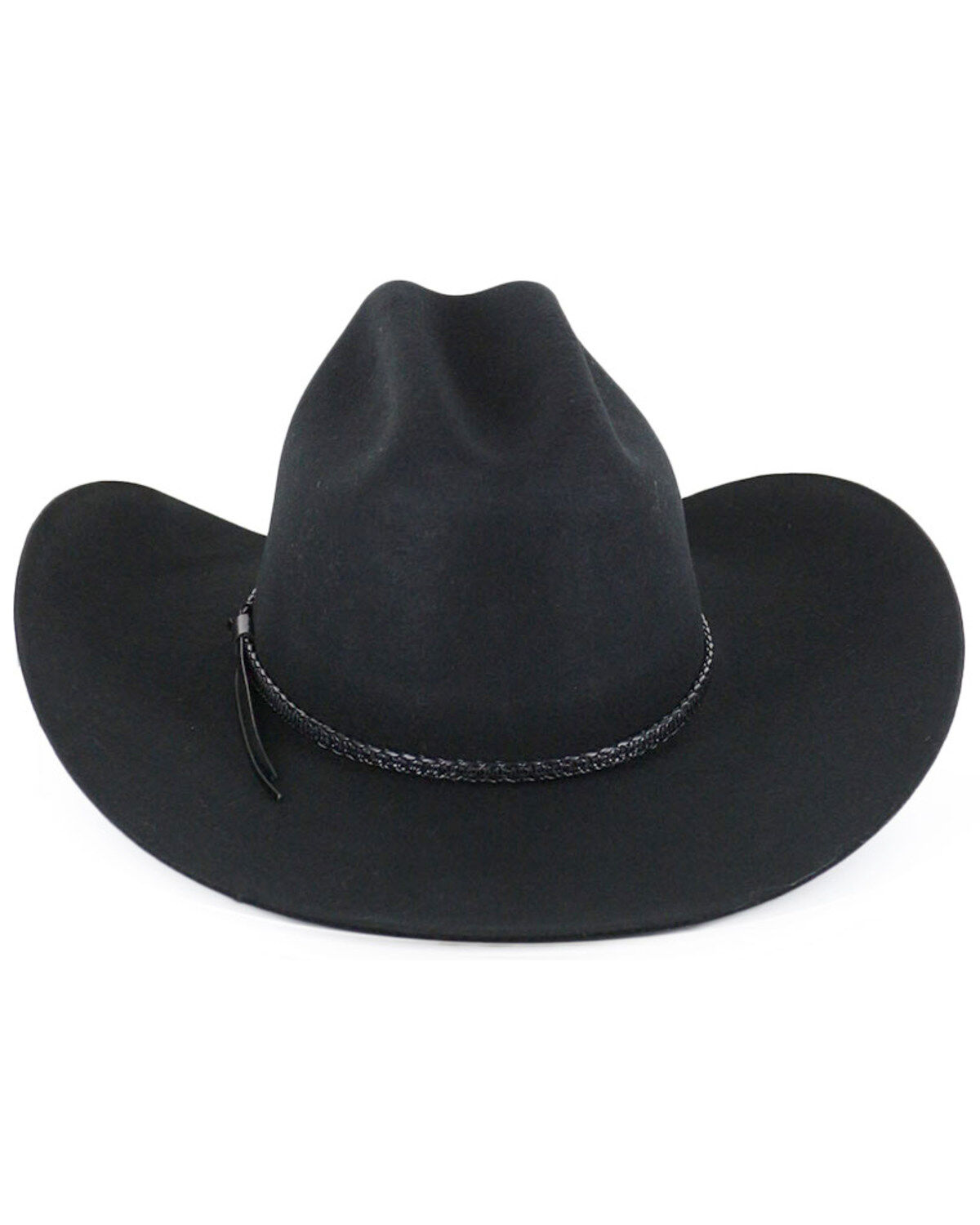 Image #3 - Cody James&reg; Men's Casino Black Wool Hat, Black, hi-res