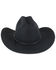 Image #3 - Cody James&reg; Men's Casino Black Wool Hat, Black, hi-res