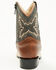 Image #5 - Cody James Little Boys' Little Ryder Western Boots - Broad Square Toe, Brown, hi-res