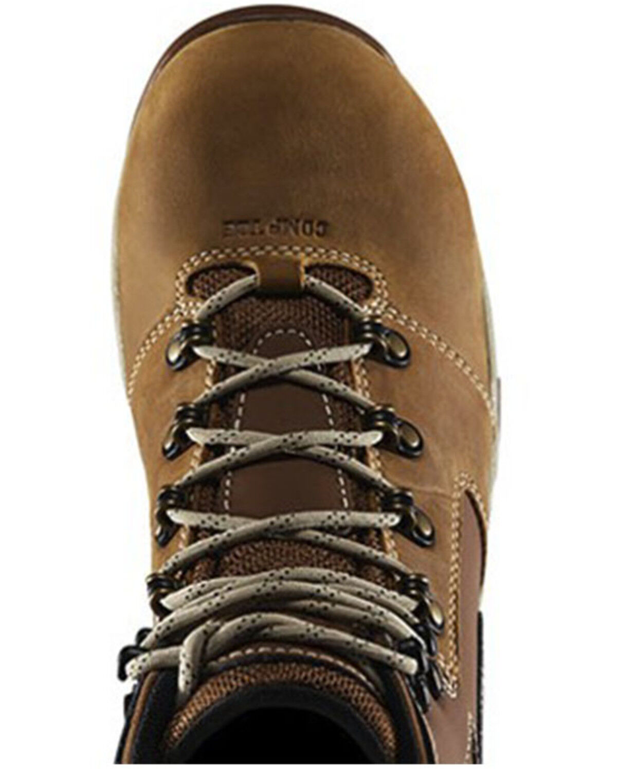 Image #4 - Danner Men's 4.5" Vicious Waterproof Work Boots - Composite Toe, Black/tan, hi-res