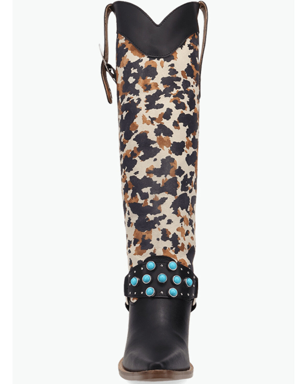 Image #4 - Dingo Women's City Slicker Tall Western Boots - Snip Toe, Black, hi-res