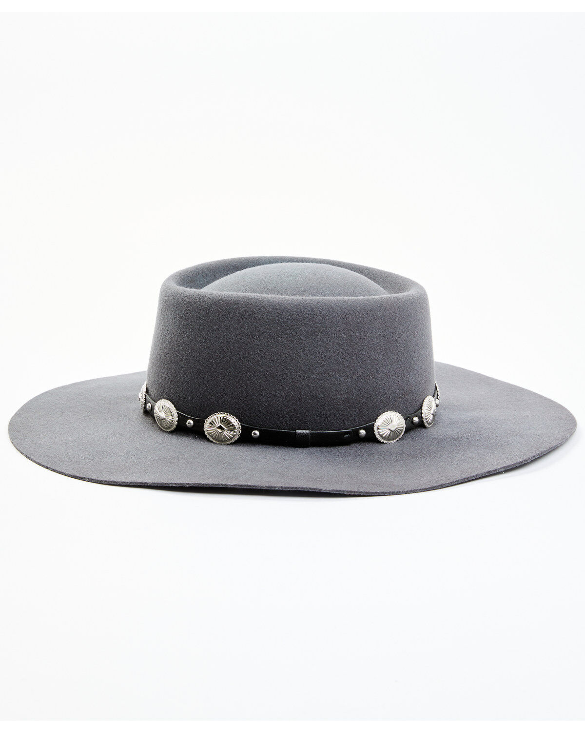 Image #3 - Shyanne Women's Belina Bolero Wool Felt Western Fashion Hat, Grey, hi-res