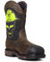Image #1 - Ariat Men's VentTEK WorkHog&reg; Skull Western Work Boots - Carbon Toe, Brown, hi-res