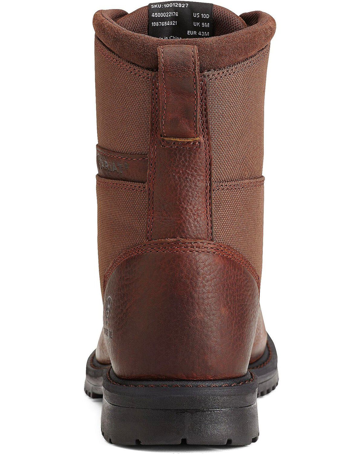Image #5 - Ariat RigTek 8" Lace-Up Work Boots - Composite Toe, Brown, hi-res