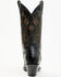 Image #5 - Shyanne Women's Daisie Exotic Full Quill Ostrich Western Boots - Snip Toe, Black, hi-res