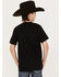 Image #4 - Ariat Boys' Viva Mexico Short Sleeve Graphic T-Shirt, Black, hi-res