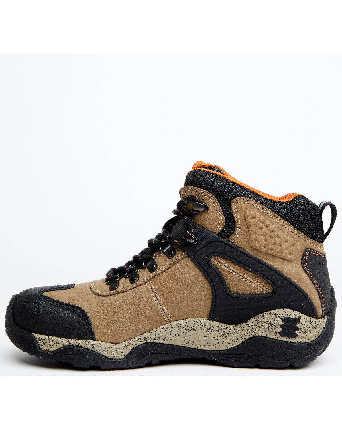 Image #3 - Hawx Men's 5" Talon 2 Deep Taupe Waterproof Lace-Up Hiking Work Boots - Soft Toe, Taupe, hi-res