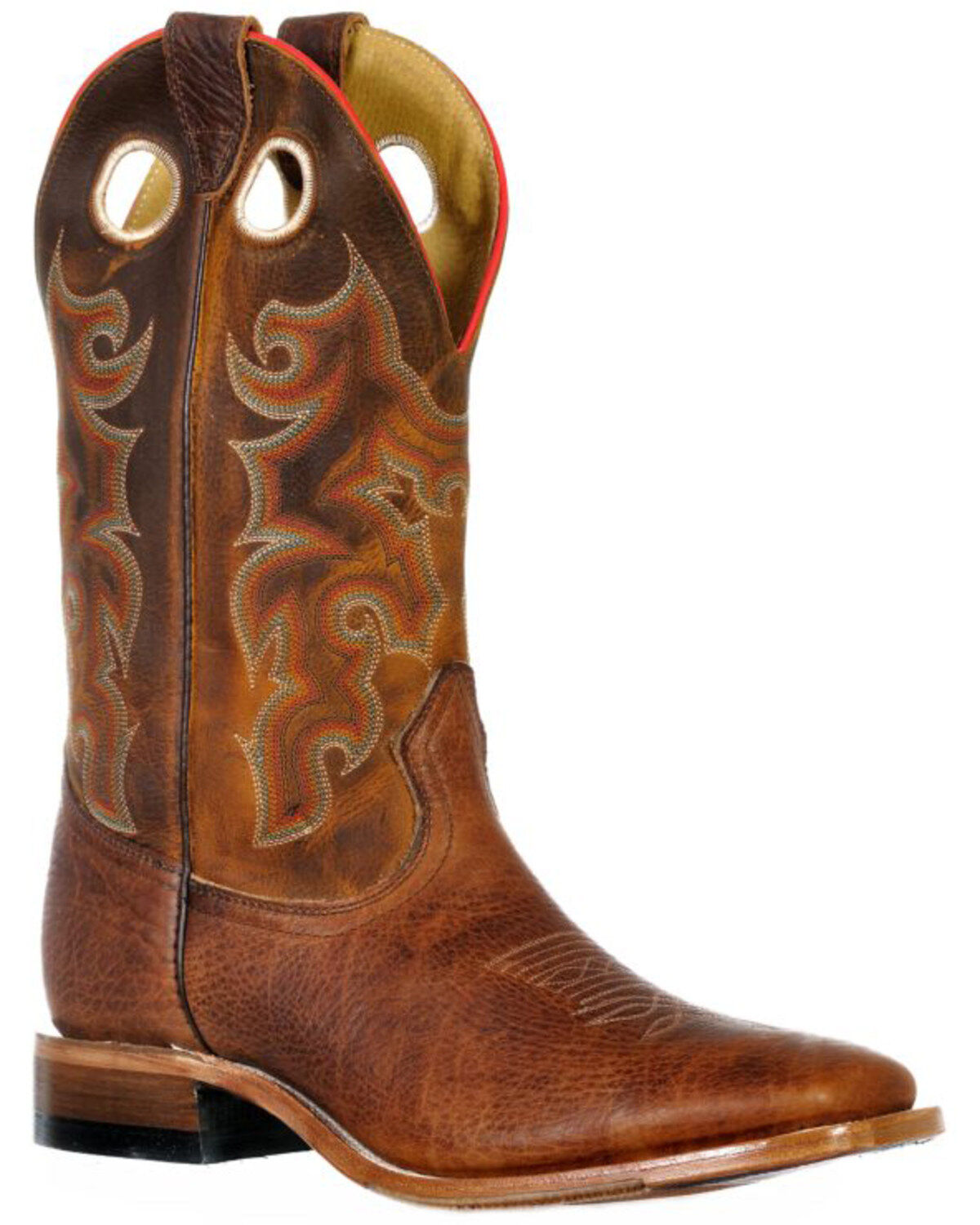 Image #1 - Boulet Men's Ambergold Western Boots - Wide Square Toe, , hi-res
