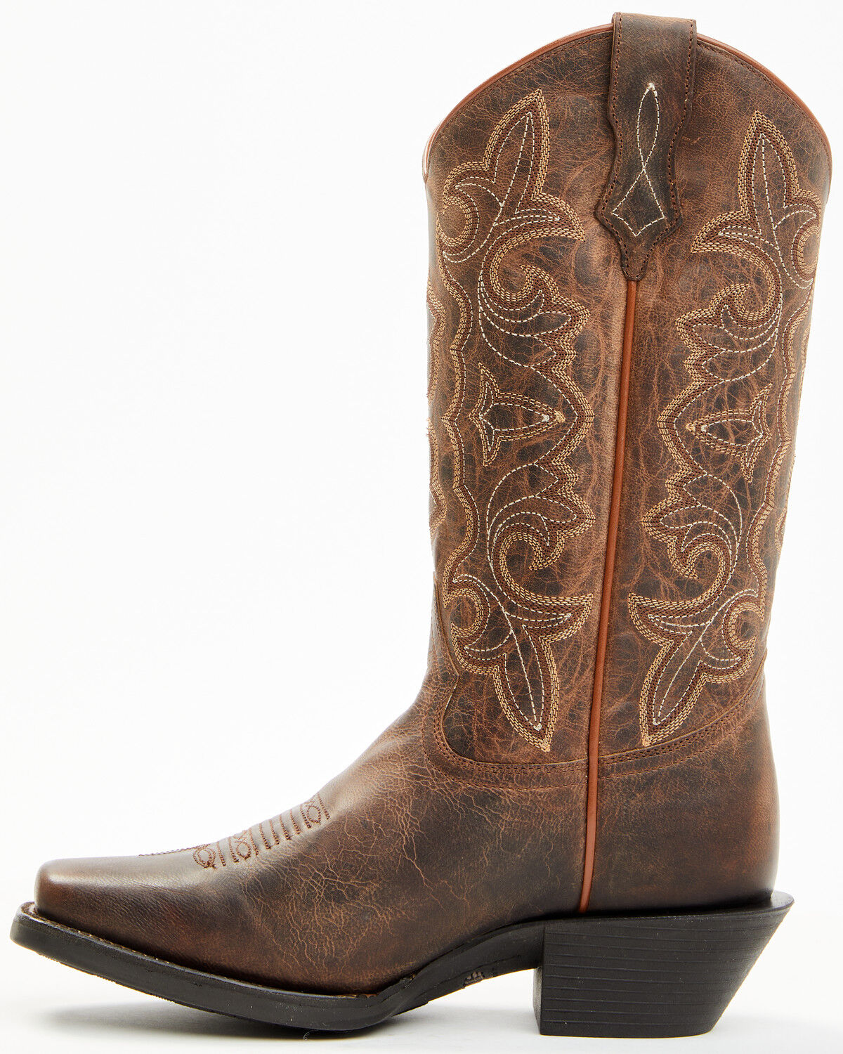 Image #3 - Shyanne Women's Jesse Performance Western Boots - Square Toe, Brown, hi-res