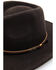 Image #2 - Cody James Men's Wool Felt Western Fashion Hat, Brown, hi-res