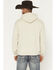 Image #4 - Riot Society Men's Bull Skull Embroidered Hooded Sweatshirt, Sand, hi-res