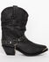 Image #7 - Shyanne Women's Tammye Slouch Harness Fashion Boots - Round Toe, Black, hi-res