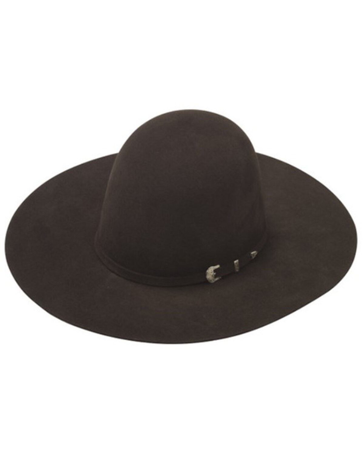 M & F Western Kids' Wool Felt Cowboy Hat, Brown, hi-res
