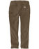 Image #5 - Carhartt Women's Rugged Flex&reg; Relaxed Fit Canvas Stretch Work Pants, Dark Brown, hi-res