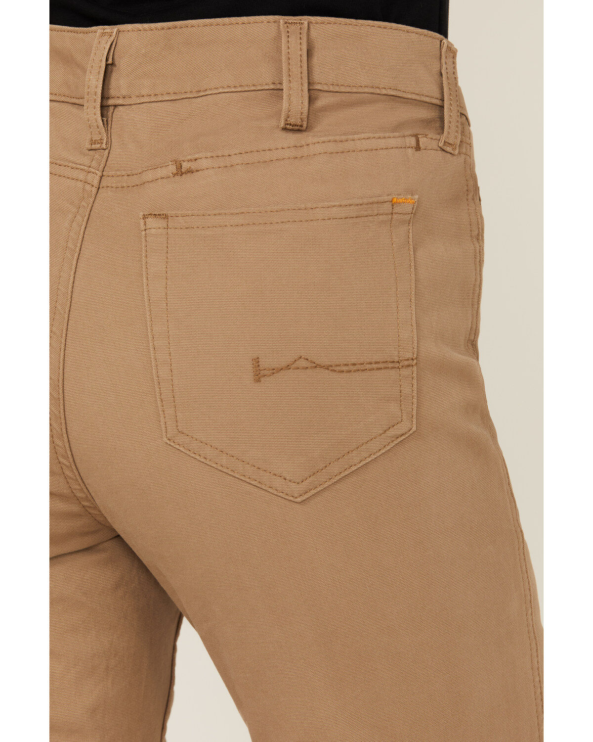 Image #4 - Ariat Women's Rebar PR Made Tough Straight Pants, Khaki, hi-res