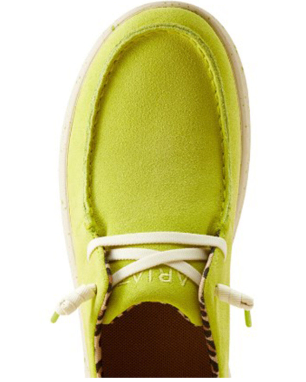 Image #4 - Ariat Women's Hilo Casual Shoes - Moc Toe, Green, hi-res