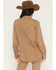 Image #6 - Wrangler Retro Women's Vintage Denim Long Sleeve Snap Western Shirt, Tan, hi-res