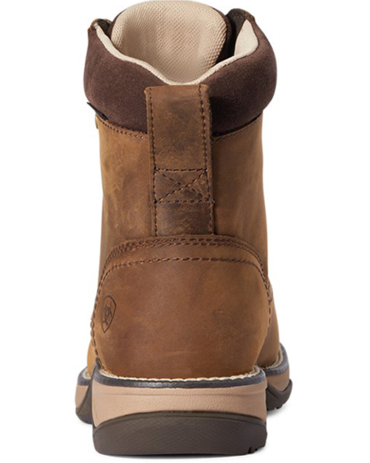 Image #3 - Ariat Women's Distressed Anthem Lacer H20 Leather Hiking Boot - Round Toe, Brown, hi-res