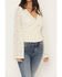 Image #3 - Shyanne Women's Long Bell Sleeve Lace Top, Cream, hi-res