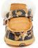 Image #4 - Twisted X Infant Kid's Cheetah Print Shoes - Moc Toe, Tan, hi-res