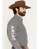 Image #3 - Ariat Men's Team Dawson Geo Print Long Sleeve Button-Down Western Shirt - Tall, Black, hi-res