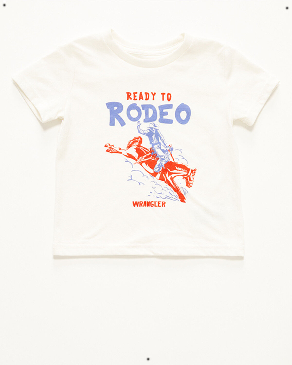 Image #1 - Wrangler Toddler Boys' Ready Rodeo Short Sleeve Graphic T-Shirt, , hi-res