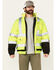 Image #1 - Hawx Men's Hi-Vis Bomber Jacket - Tall, Yellow, hi-res