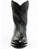 Image #4 - Cody James Black 1978&reg; Men's Carmen Exotic Full-Quill Ostrich Roper Boots - Round Toe, Black, hi-res