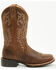 Image #2 - Shyanne Women's Shayla Performance Western Boots - Broad Square Toe, Brown, hi-res