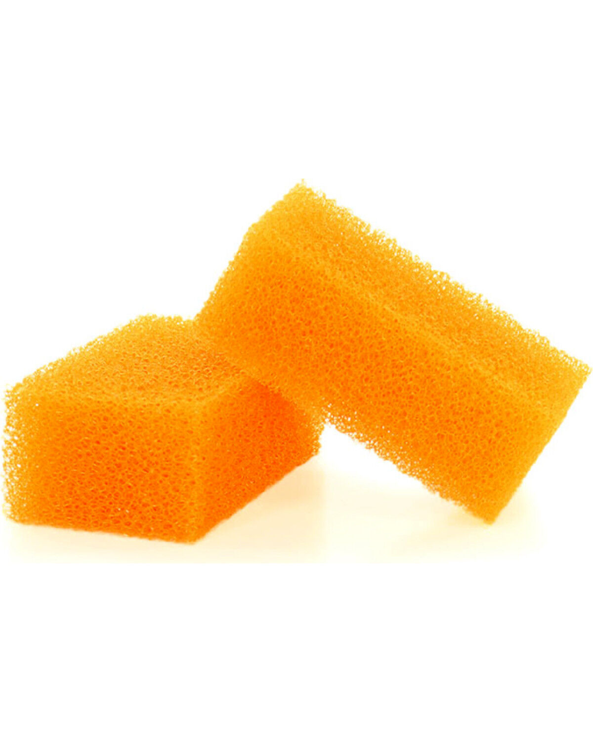 Image #1 - Boot Barn Ranch Hat Cleaning Sponges for Felt Hats, Orange, hi-res