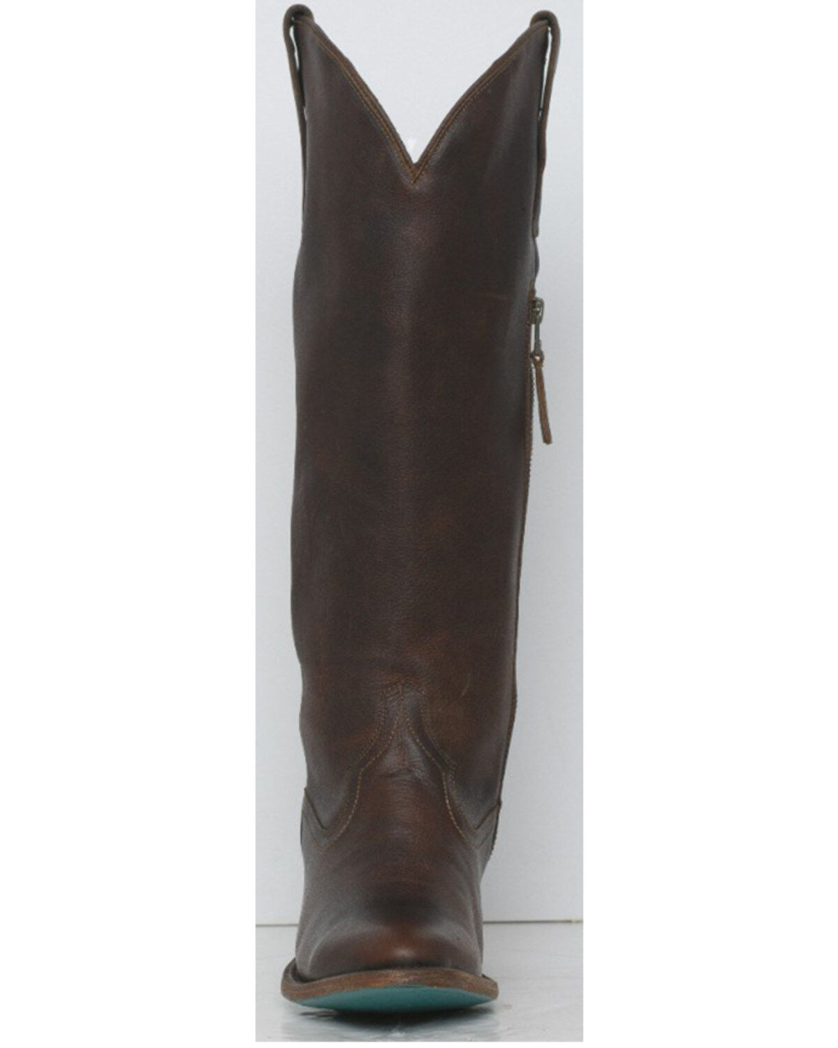 Image #4 - Lane Women's Plain Jane Tall Western Boots - Round Toe, Cognac, hi-res