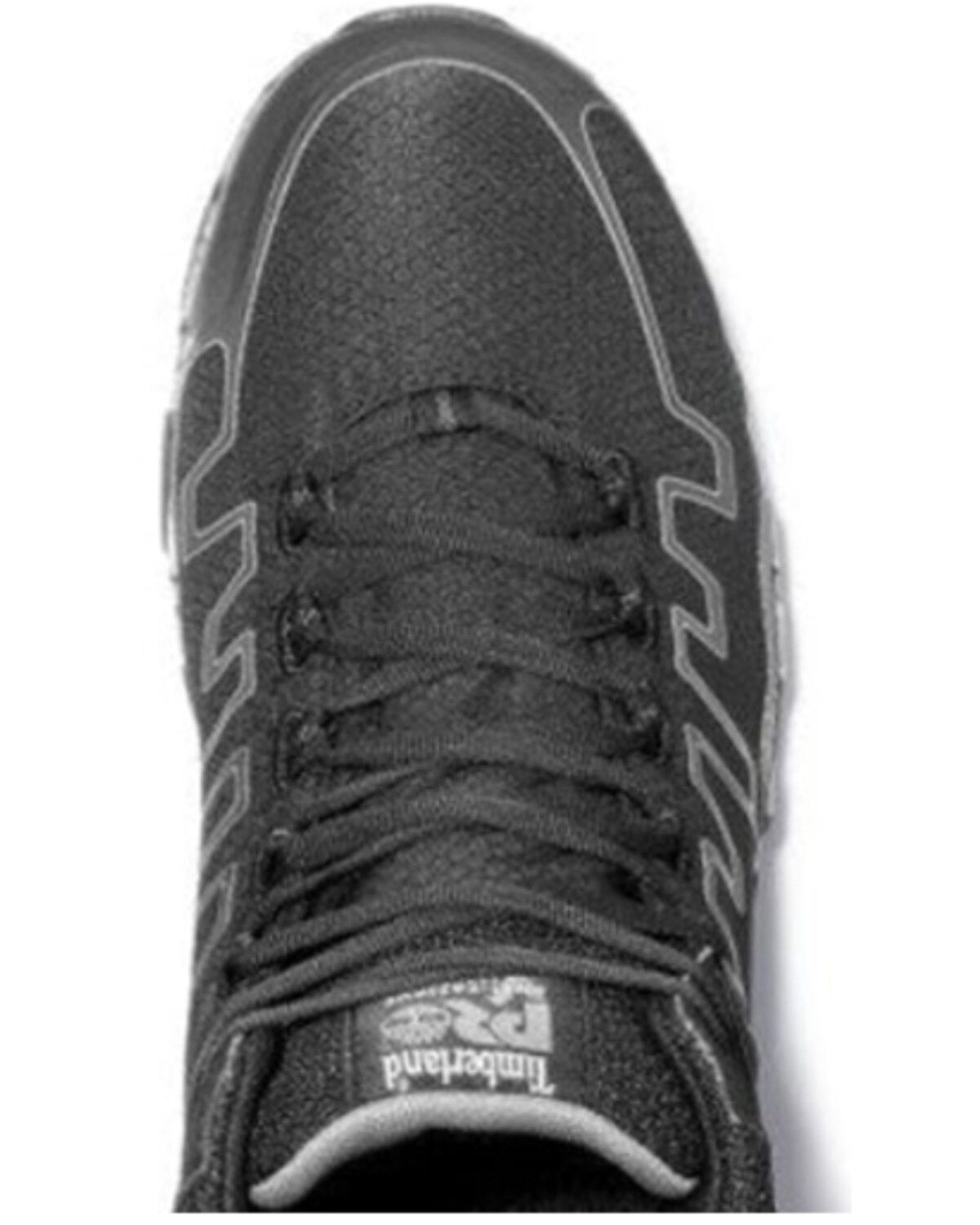 Image #4 - Timberland Pro Men's Powertrain Sport Work Shoes - Alloy Toe, Black, hi-res