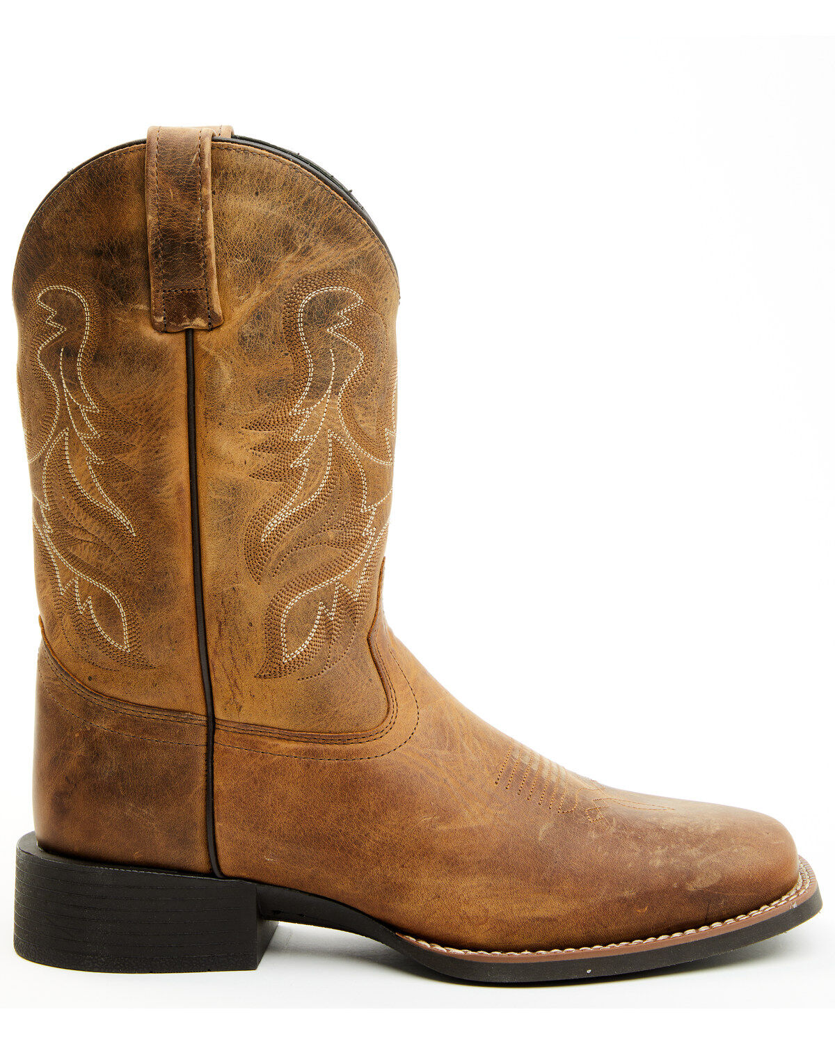 Image #2 - Cody James Ace&trade; Western Boots - Broad Square Toe, Tan, hi-res