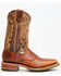Image #2 - Double H Men's Boot Barn Exclusive 11" Domestic I.C.E&trade; Saddle Vamp Performance Western Boots - Broad Square Toe, Brown, hi-res