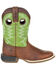 Image #2 - Durango Boys' Lil Rebel Pro Lime Western Boots - Square Toe, , hi-res