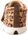 Image #4 - Twisted X Infant Girls' Leopard Print Driving Mocs, Tan, hi-res
