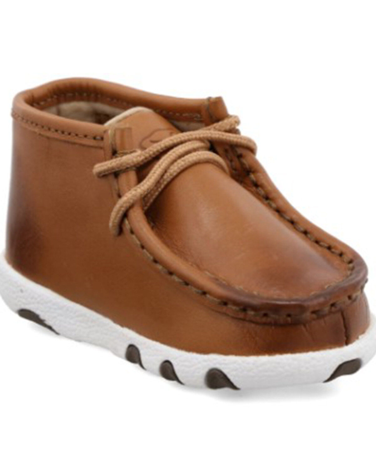Twisted X Infant Kid's Chukka Driving Moc, Tan, hi-res