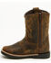 Image #3 - Cody James Toddler Boys' Little Nash Western Boots - Broad Square Toe, Brown, hi-res