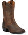 Image #1 - Ariat Boys' Heritage Western Boots - Round Toe, No Color, hi-res