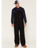 Image #1 - Hawx Men's Tillman Insulated Duck Canvas Overalls, Black, hi-res