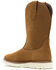 Image #3 - Wolverine Men's Bronc Wedge Pull-On Wellington Work Boots - Steel Toe, Beige, hi-res
