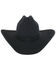 Image #2 - Cody James&reg; Men's Denton 3X Low Cattleman 4" Pro Rodeo Wool Hat, Black, hi-res