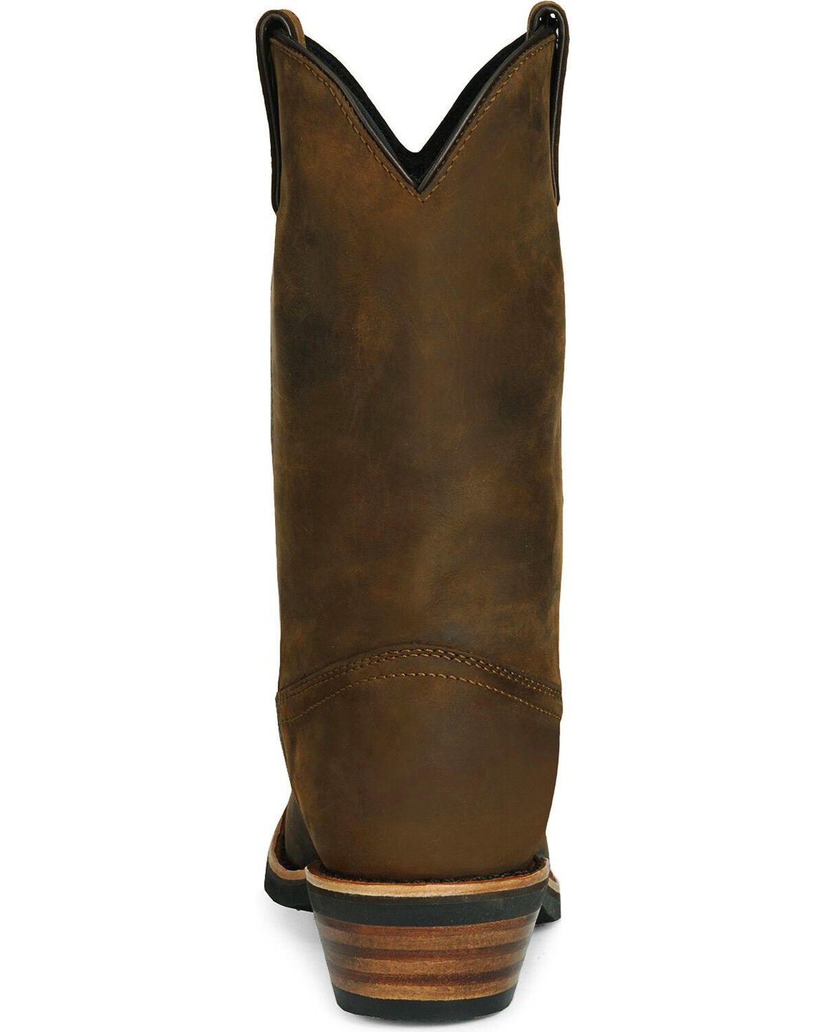 Image #20 - Dan Post Men's Albuquerque Waterproof Western Work Boots - Soft Toe, Distressed, hi-res